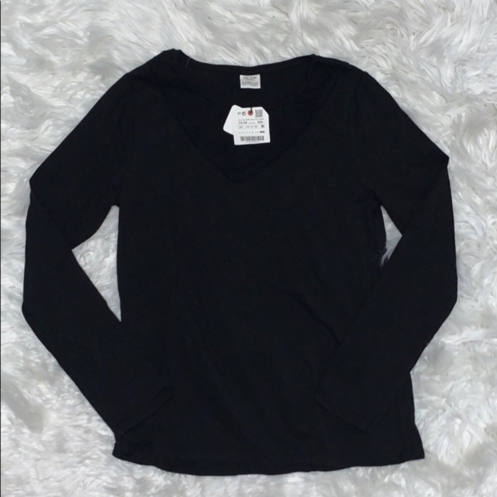 Zara kids black long sleeve
